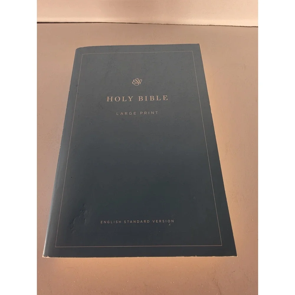ESV Economy Bible Large Print Crossway English Standard Version Paperback 2017